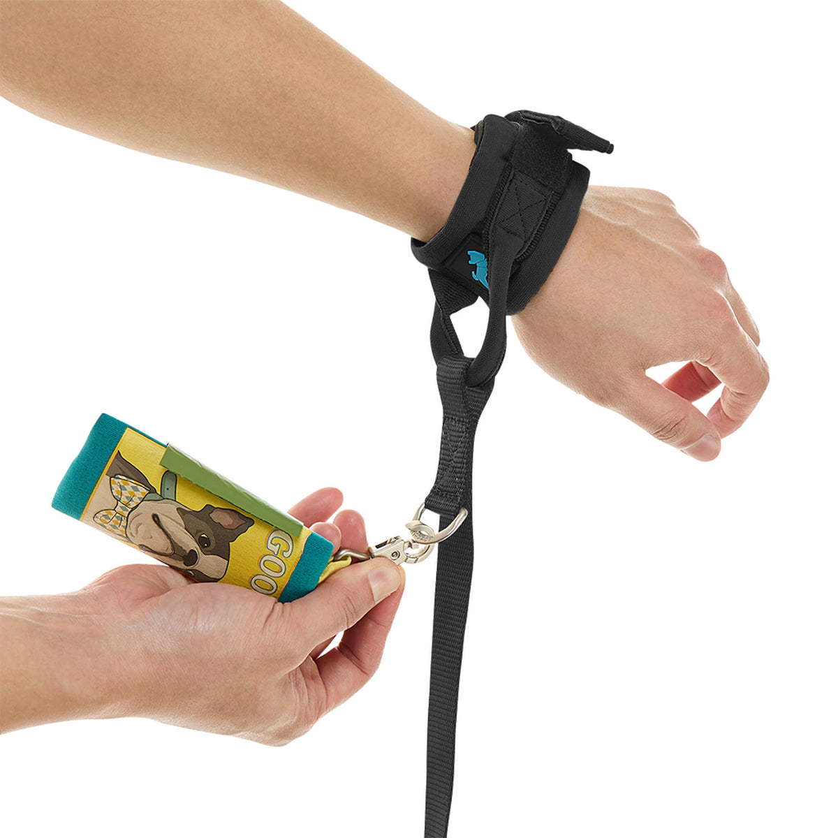 Wristband Surfer Leash w/ Traffic Handle
