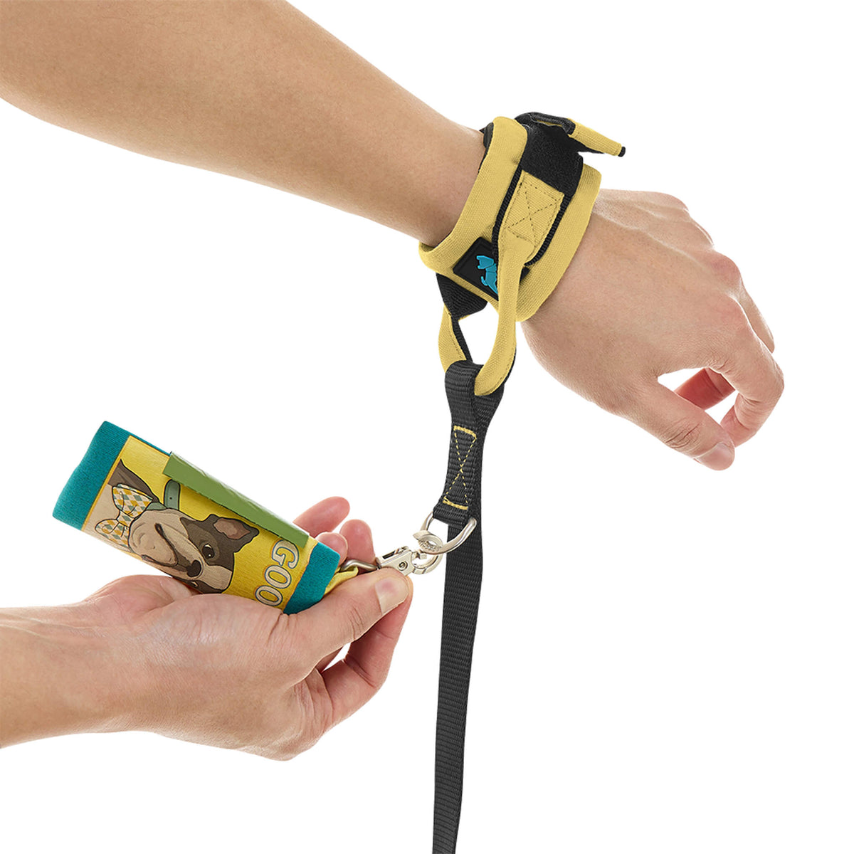 Wristband Surfer Leash w/ Traffic Handle