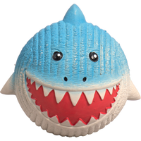 Finn the Shark Ruff-Tex® Latex Ball Dog Toy, Large