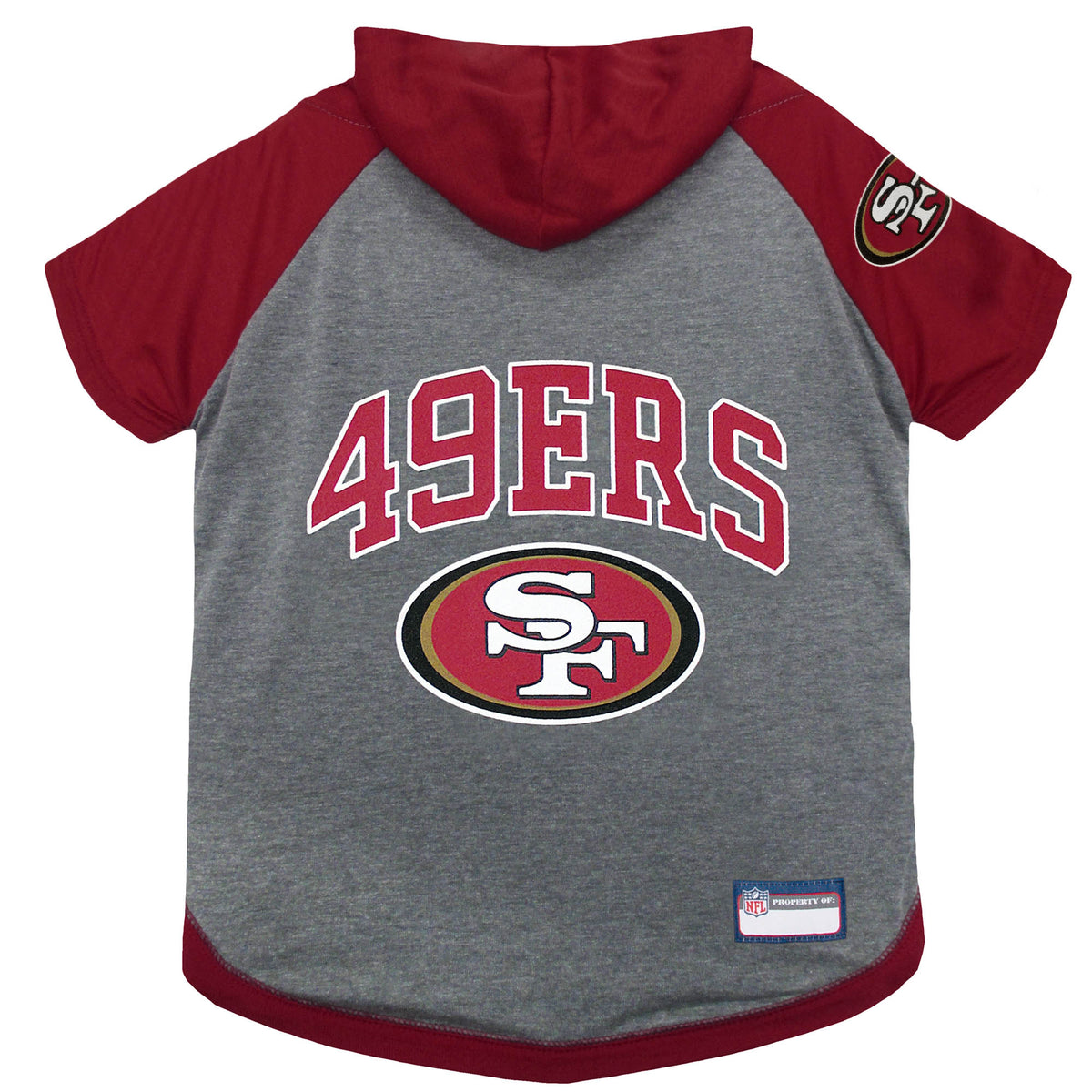 San Francisco 49ers Lightweight Pet Hoodie