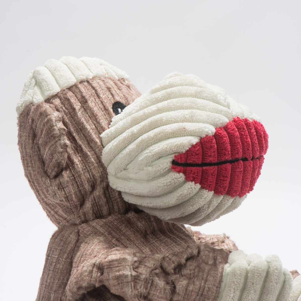Stuey Sock Monkey Knottie®  Plush Dog Toy