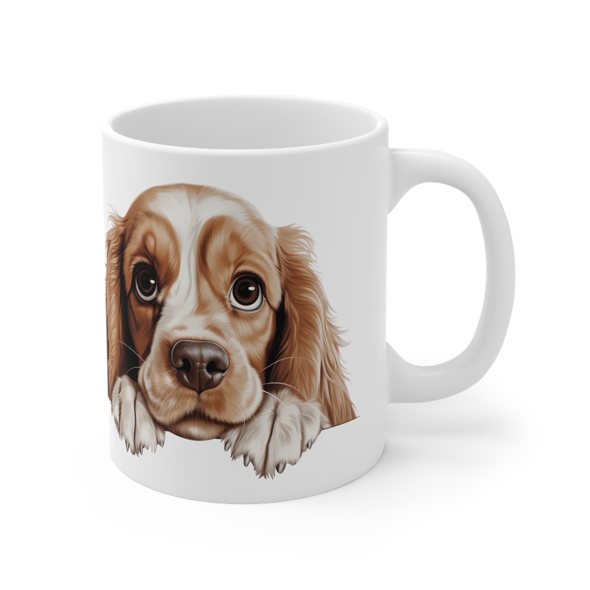 Cavalier King Charles Becher – 590 Ml, Edelstahl, Doppelwandig Isoliert, Mit Deckel & Strohhalm