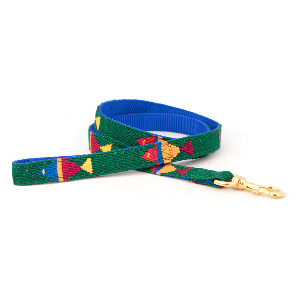 ATWCW Foolish Fish Grass - Mayan Artisan-Handmade Dog Collars