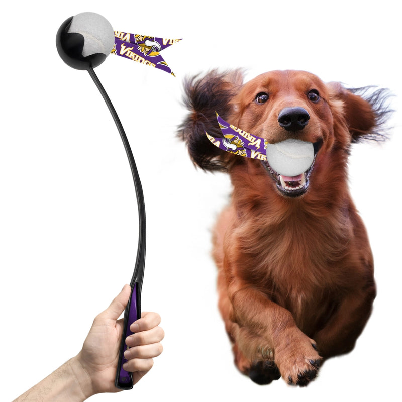 Minnesota Vikings Pet Ball Launcher Toy