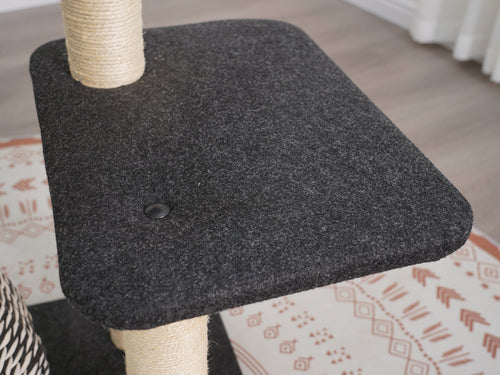 Ace Natural Aesthetic, Handwoven Large Cat Tree