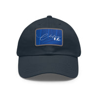 Chelsea FC 25/26 Home Kit-Inspired Leather Patch Baseball Hat