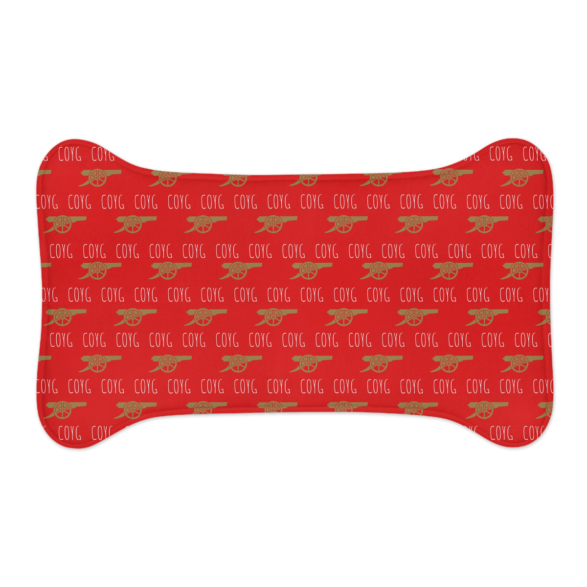 Arsenal FC 24/25 Kit Inspired Pet Feeding Mats