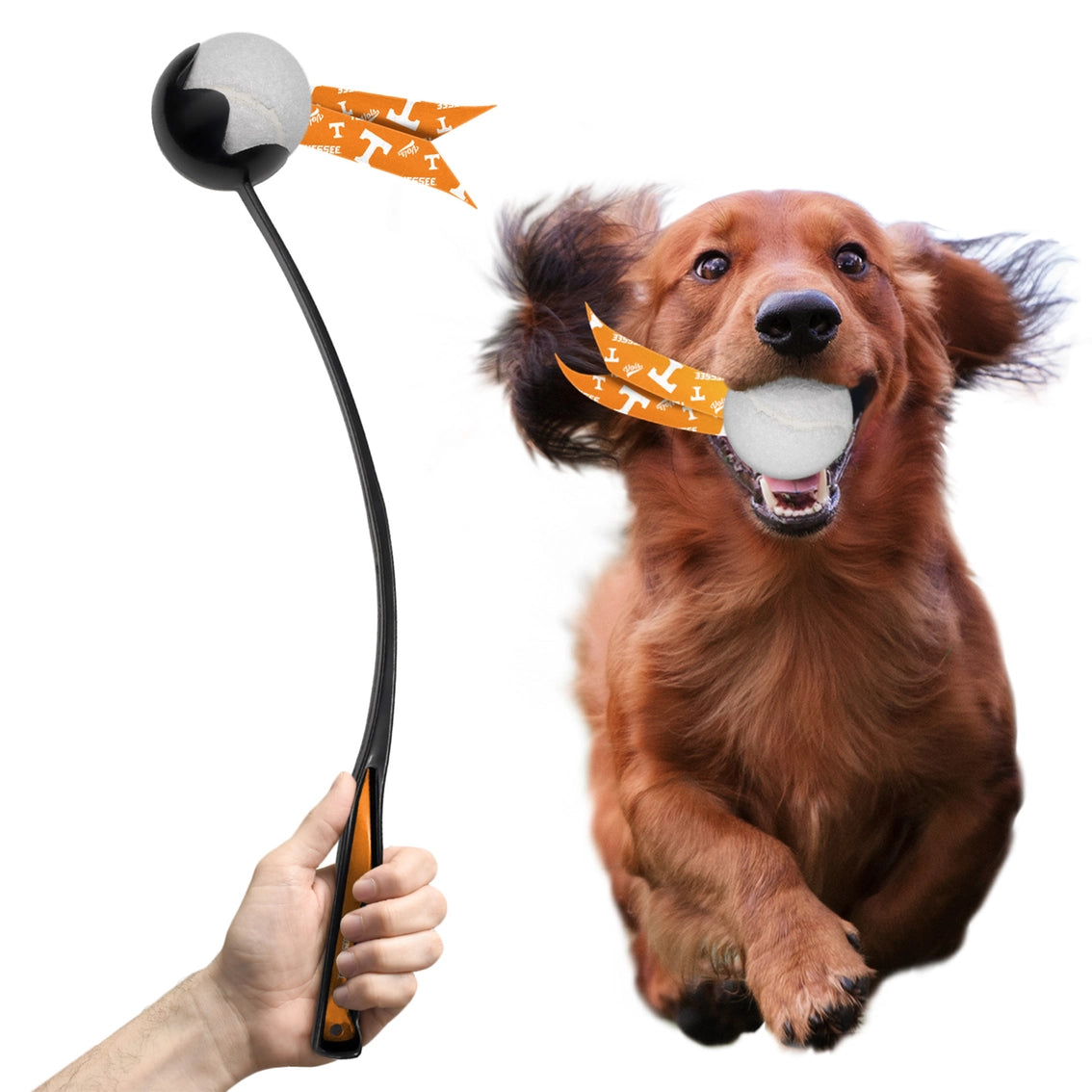 TN Volunteers Pet Ball Launcher Toy