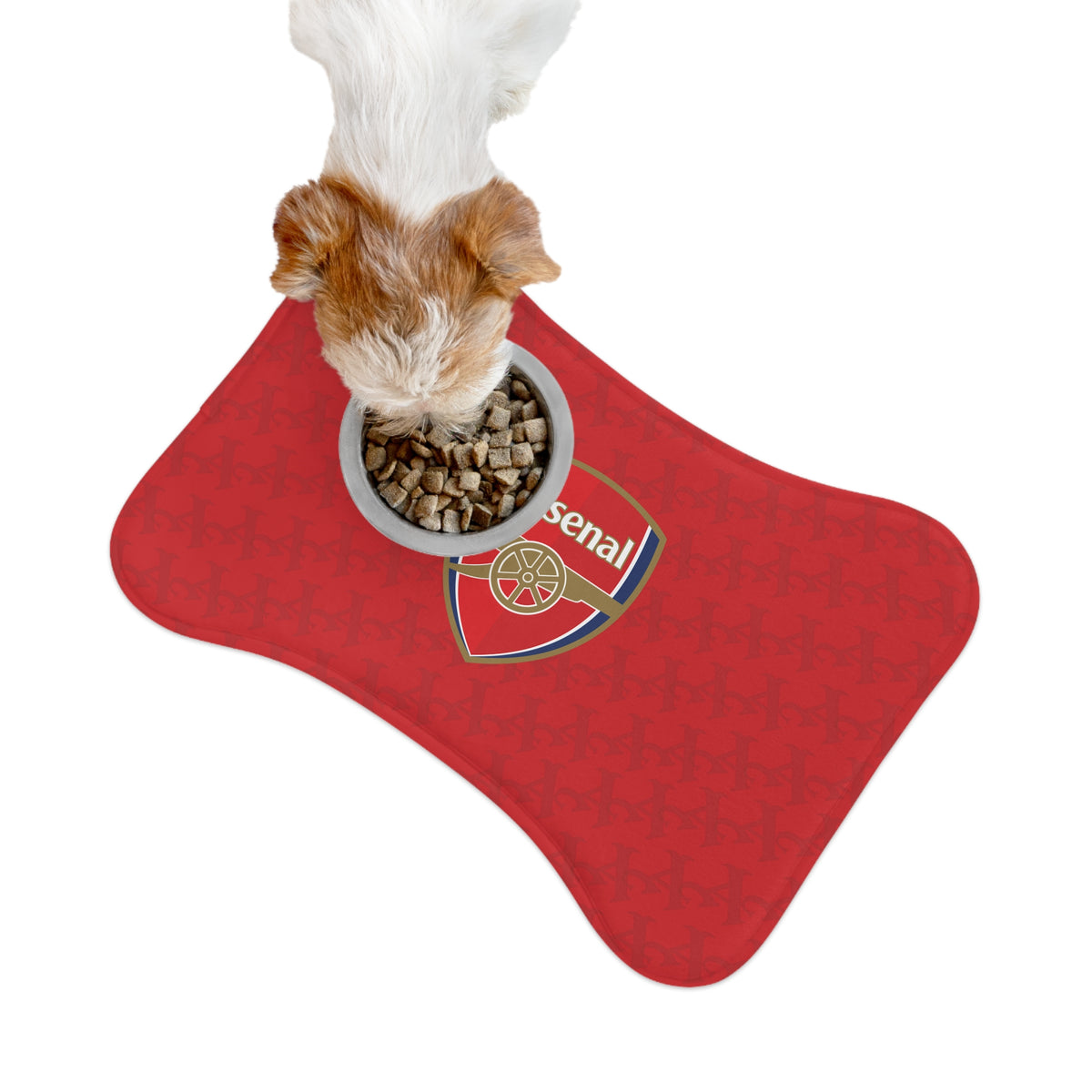 Arsenal FC 25/26 Home Kit Inspired Pet Feeding Mat - Different Styles