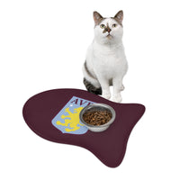 Aston Villa FC 25/26 Home Kit-Inspired Pet Feeding Mat - Different Styles