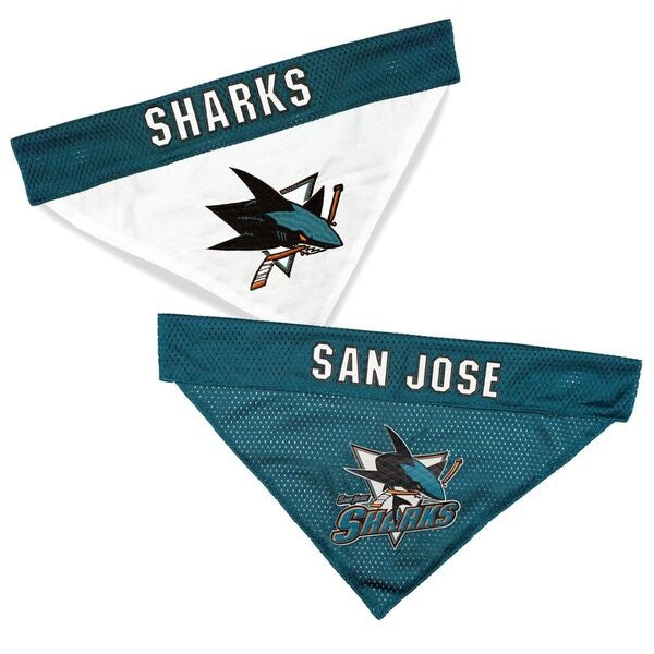 San Jose Sharks Reversible Slide-On Bandana
