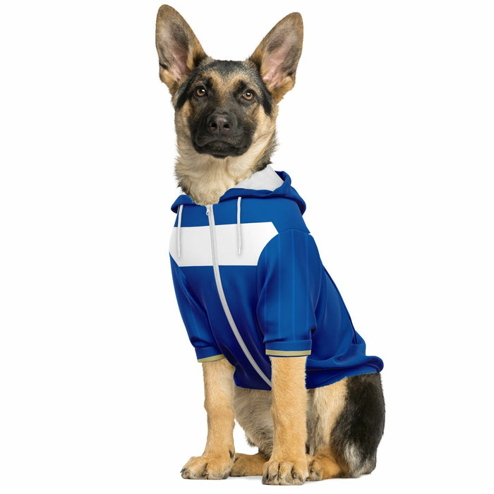 Leicester City FC 25/26 Home Kit inspired Pet Zip Hoodies