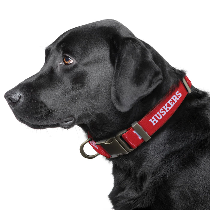 NE Cornhuskers Premium Dog Collar or Leash