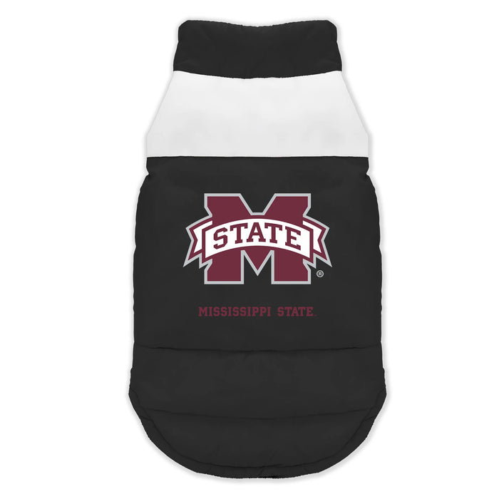 MS State Bulldogs Parka Puff Vest