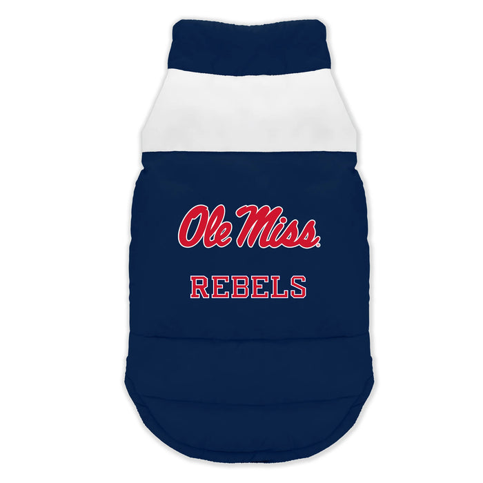 MS Ole Miss Rebels Parka Puff Vest