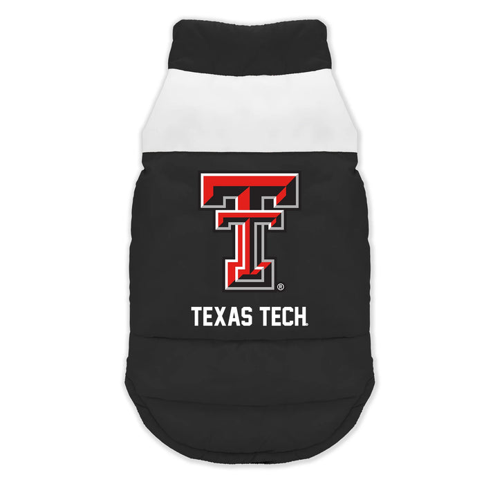 TX Tech Red Raiders Parka Puff Vest