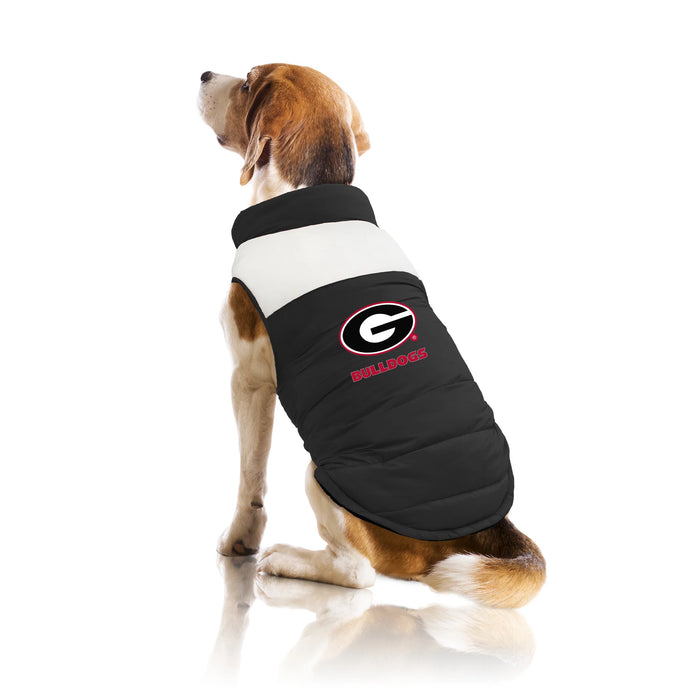 GA Bulldogs Parka Puff Vest