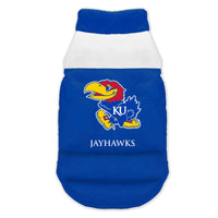 KS Jayhawks Parka Puff Vest