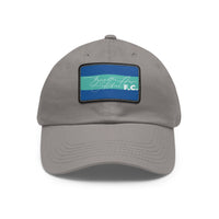Brighton & Hove Albion FC 25/26 Home Kit-Inspired Leather Patch Baseball Hat