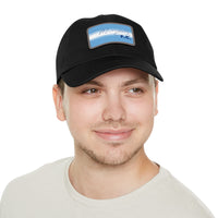 Manchester City FC 25/26 Home Kit-Inspired Leather Patch Baseball Hat