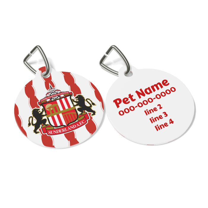 Sunderland AFC 25/26 Home Kit-Inspired ID Tag