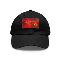 Manchester United FC 25/26 Home Kit-Inspired Leather Patch Baseball Hat