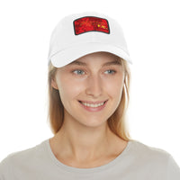 Manchester United FC 25/26 Home Kit-Inspired Leather Patch Baseball Hat