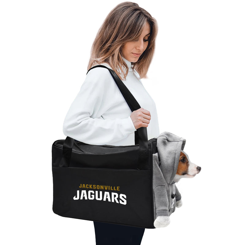 Jacksonville Jaguars Furry Fan Pet Carrier