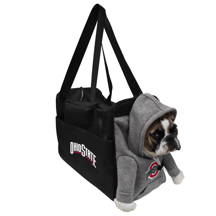 OH State Buckeyes Furry Fan Pet Carrier