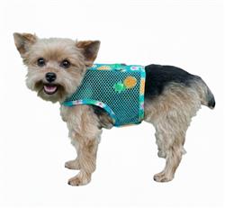 Pineapple Luau Cool Mesh Harness with Leash