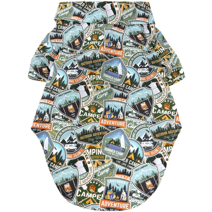 Camping Adventures Hawaiian Camp Shirt