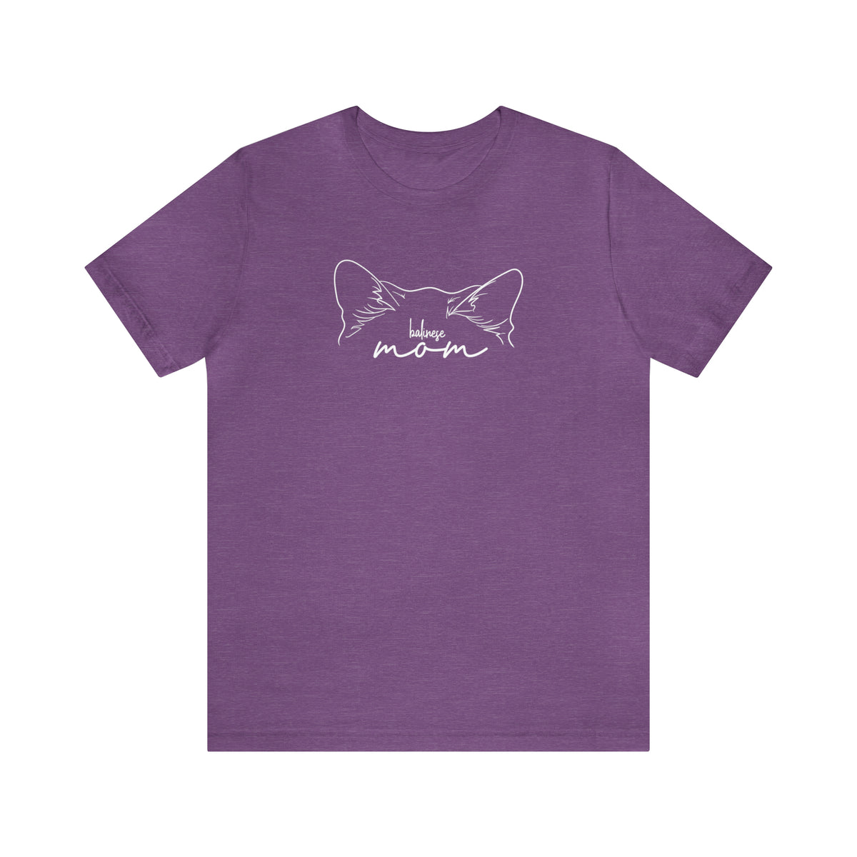 Balinese Cat Mom Short Sleeve Tee