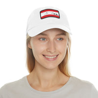 Brentford FC 25/26 Home Kit-Inspired Leather Patch Baseball Hat