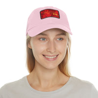 Manchester United FC 25/26 Home Kit-Inspired Leather Patch Baseball Hat