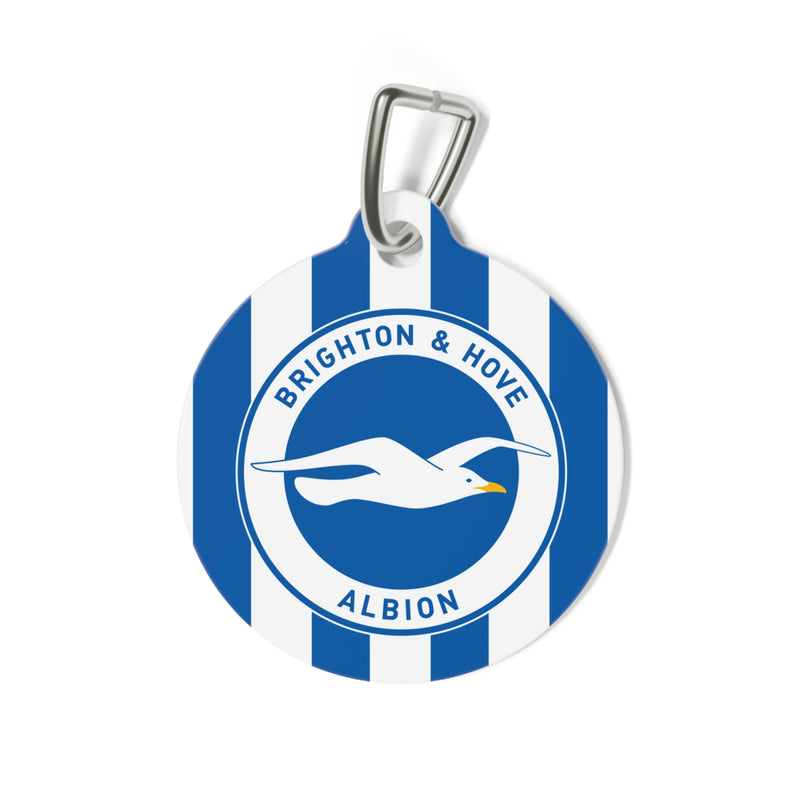 Brighton & Hove Albion FC 25/26 Home Kit-Inspired Collar Charm