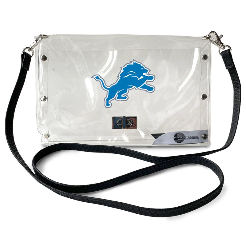 Detroit Lions Clear Envelope Purse