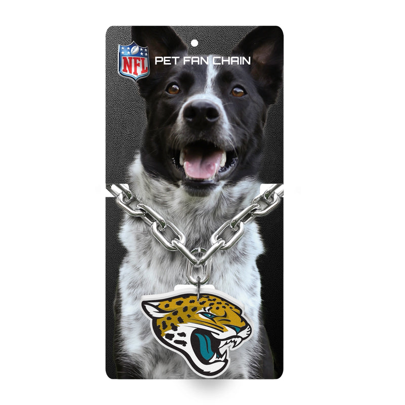 Jacksonville Jaguars Pet Fan Chain