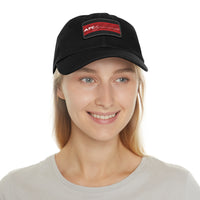 AFC Bournemouth 25/26 Home Kit-Inspired Leather Patch Baseball Hat