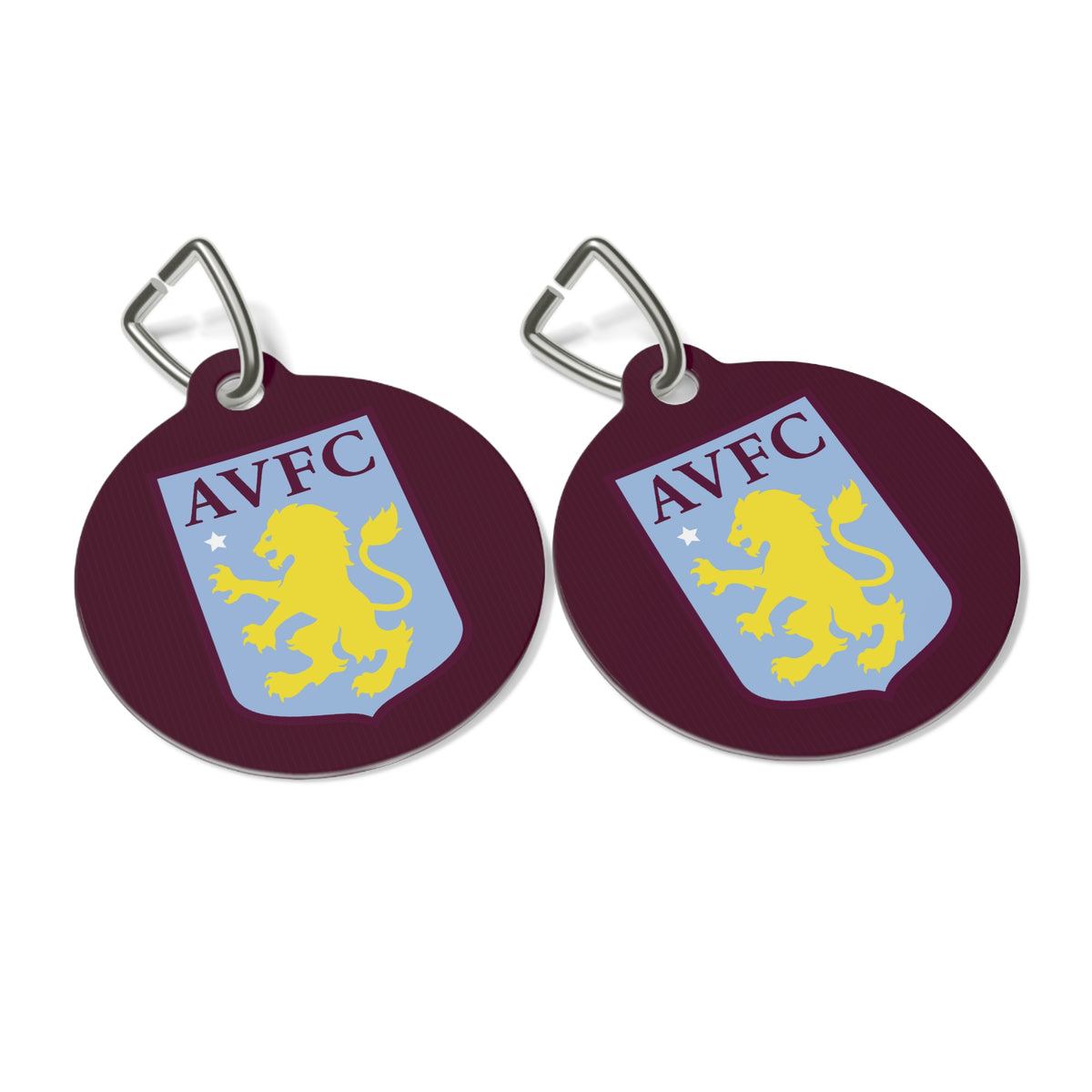 Aston Villa FC 25/26 Home Kit-Inspired Collar Charm