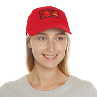 Manchester United FC 25/26 Home Kit-Inspired Leather Patch Baseball Hat