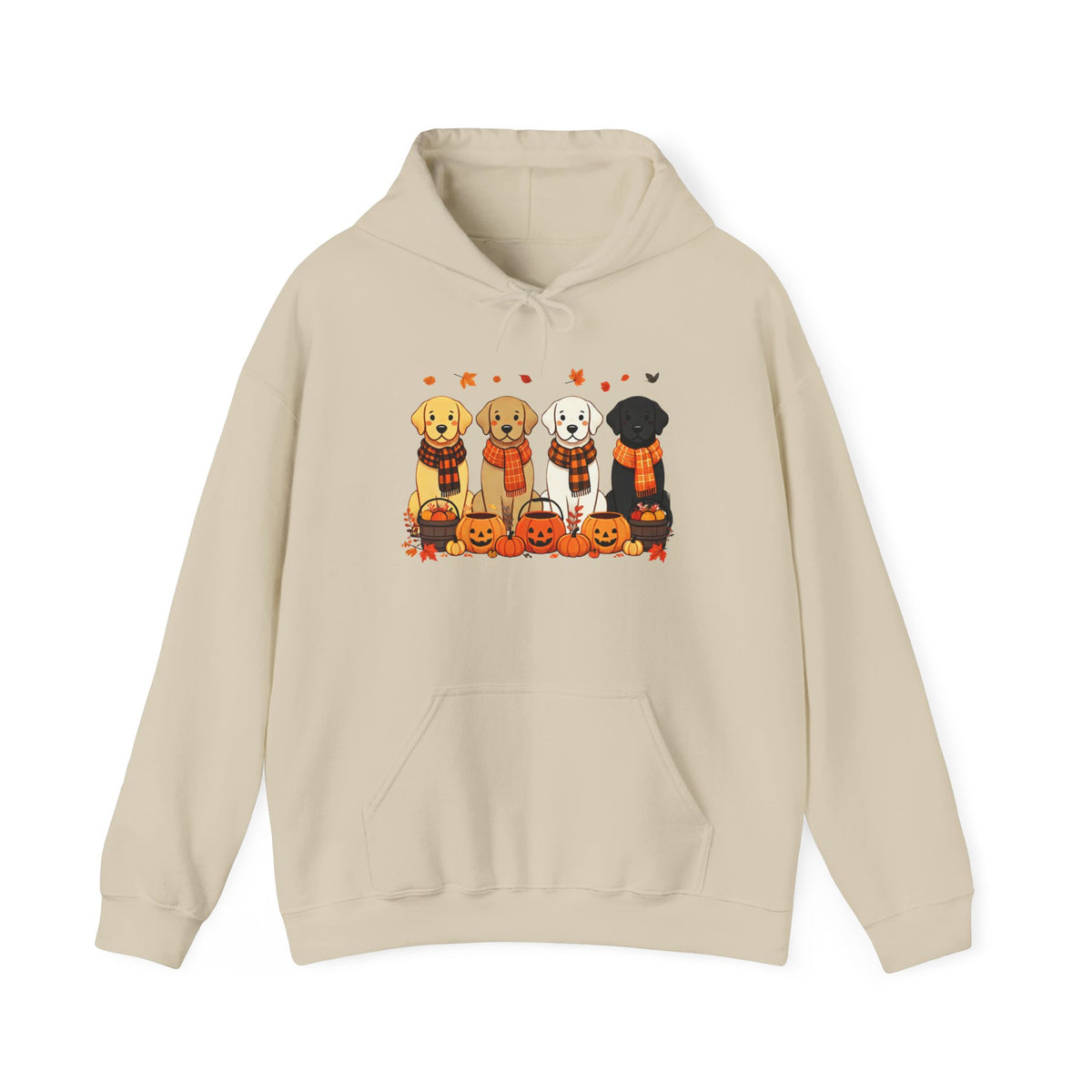 Labrador Retriever Autumn Unisex Heavy Blend™ Hooded Sweatshirt