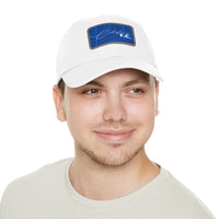 Chelsea FC 25/26 Home Kit-Inspired Leather Patch Baseball Hat