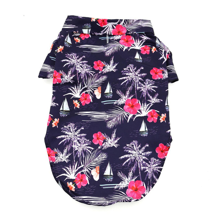 Moonlight Sails Hawaiian Camp Shirt