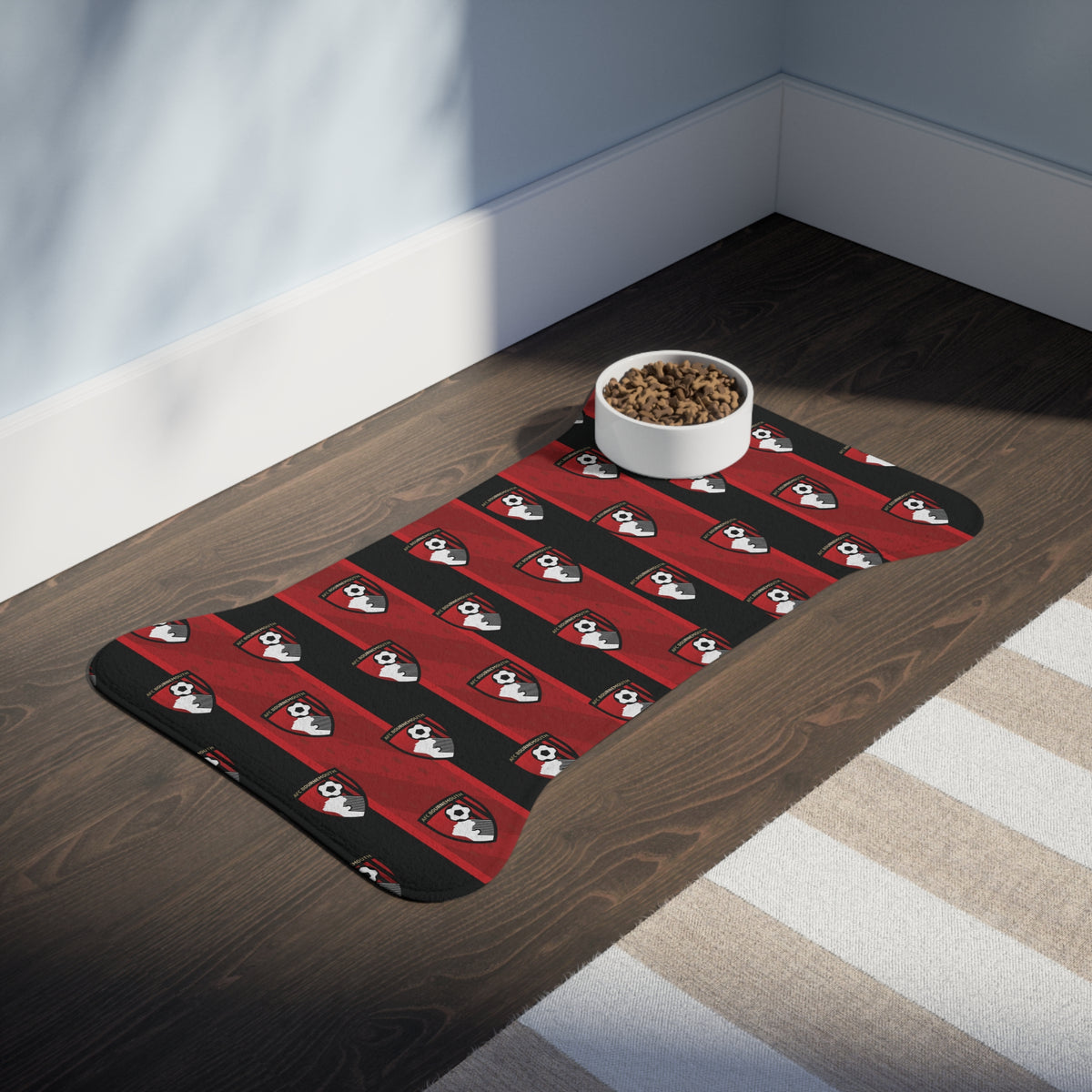 AFC Bournemouth 25/26 Team-inspired Pet Feeding Mats