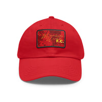 Manchester United FC 25/26 Home Kit-Inspired Leather Patch Baseball Hat