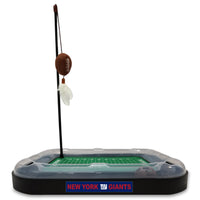 New York Giants Football Cat Scratcher Toy
