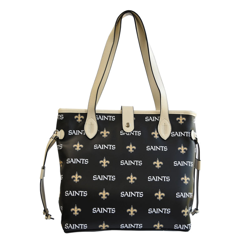 New Orleans Saints Patterned Tote Handbag