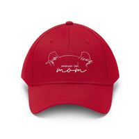 American Curl Cat Mom Embroidered Twill Hat