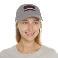 Aston Villa FC 25/26 Home Kit-Inspired Leather Patch Baseball Hat
