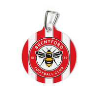 Brentford FC 25/26 Home Kit-Inspired Collar Charm